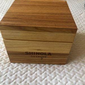 Shinola watch box